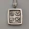 1977 UK Sterling Silver Jubilee Pendant with Sterling Silver Necklace Total 19.7g